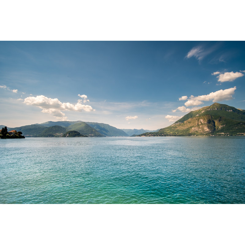 Bourque Lake Como by Moomusician - Wrapped Canvas Print, 61cm H x 91cm W x 3.8cm D