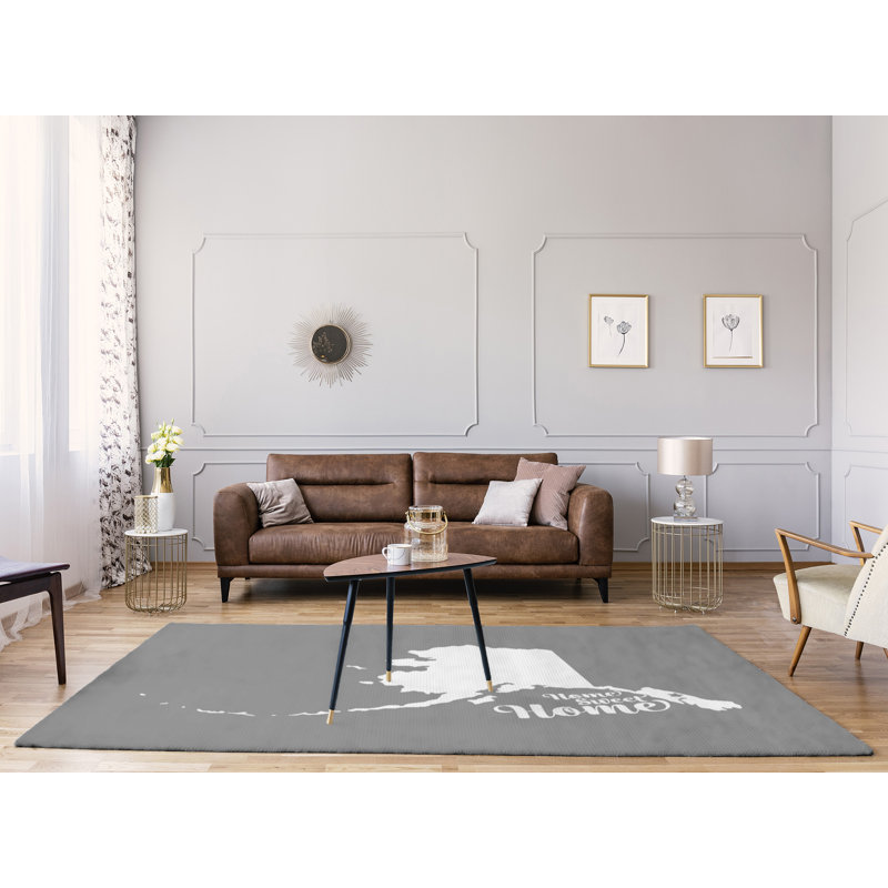 Tapis en poly-chenille juneau à la maison, Rectangle 8 pi x 10 pi