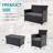 4 Piece Outdoor Sectional Sofa Set-11624735