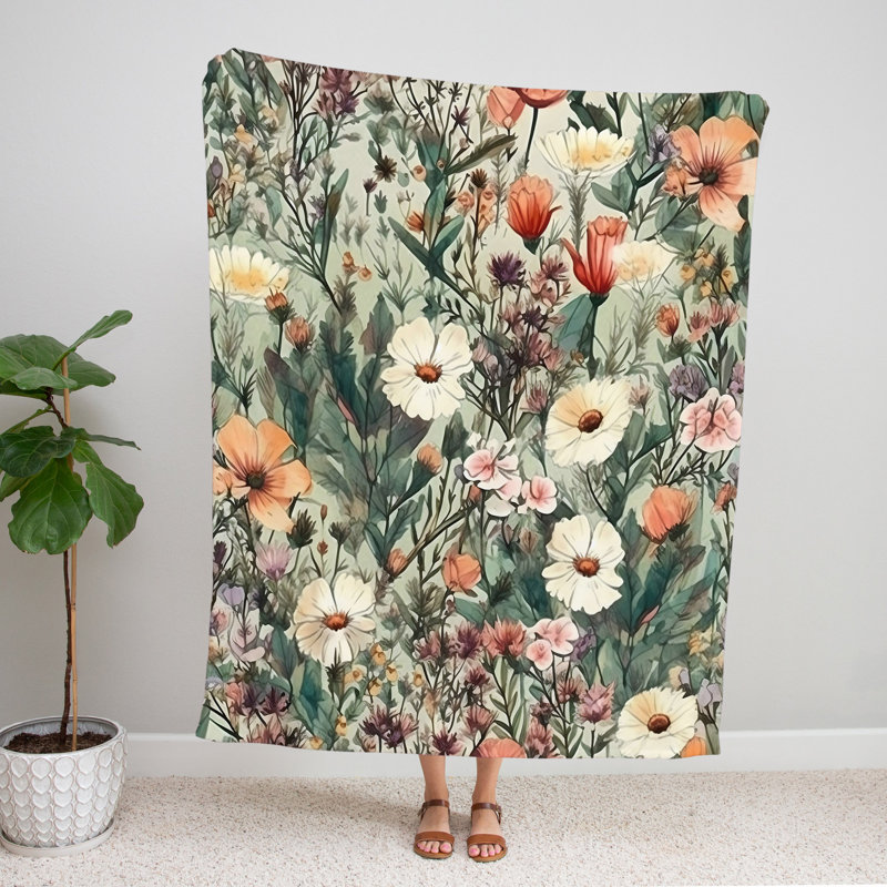 Couverture en sherpa-SHER32, L 50 po x L 60 po