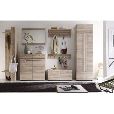 Hall Tree with Shoe Storage