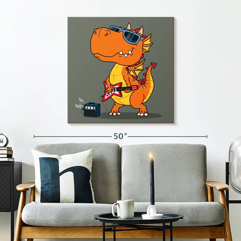 Ashelle Dragon Rockstar, 30" H x 30" W