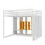Lit mezzanine en bois avec armoire intégrée, tablettes, armoire et escalier-662164131-662164134