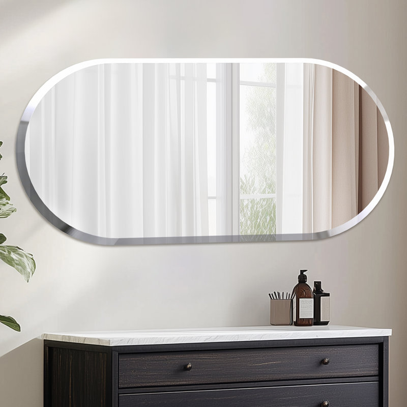 Miroir de salle de bain long avec miroir, H 47,2 po x l 24 po