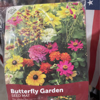 Butterfly & Hummingbird Garden Roll Out Flower Seed Mat