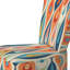 Chaise d'appoint rembourrée Retro Abstract Drops-1623719510