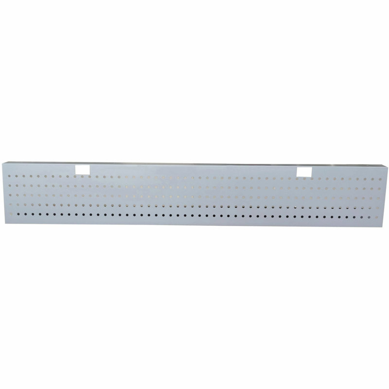 Training Table Modesty Panel, 10" H x 54" W x 3" D, Silver