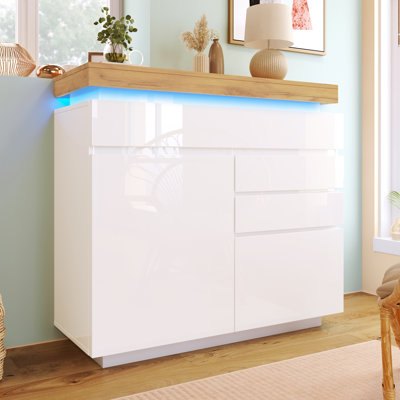110 cm W Chest of 3 Drawers