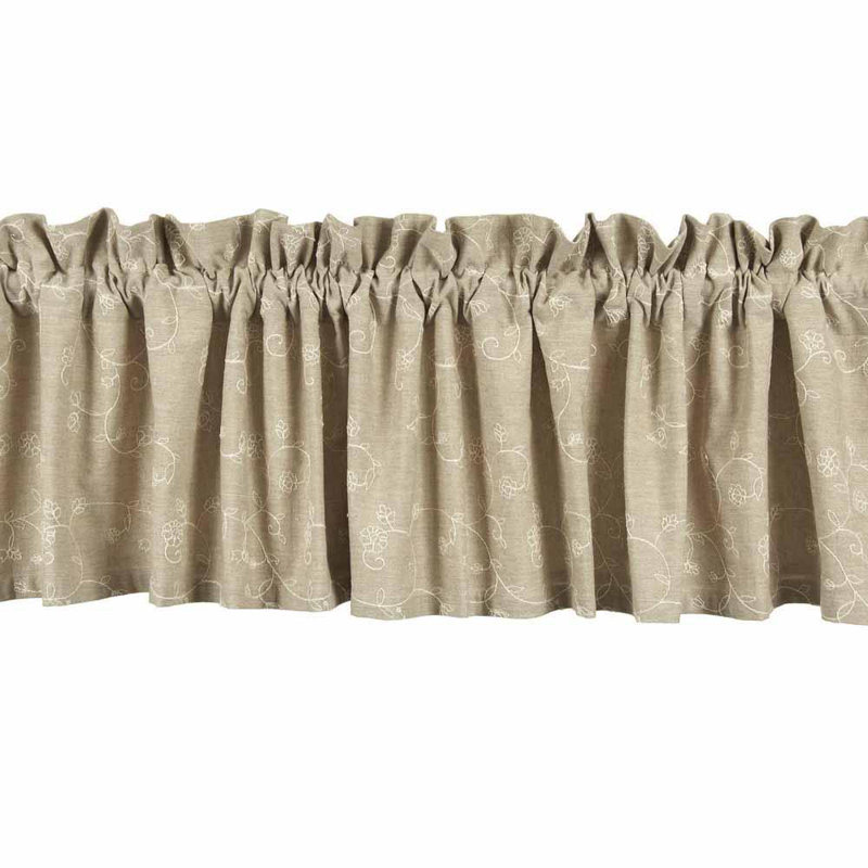 Jupe de fenêtre 72 po Castillon, Taupe