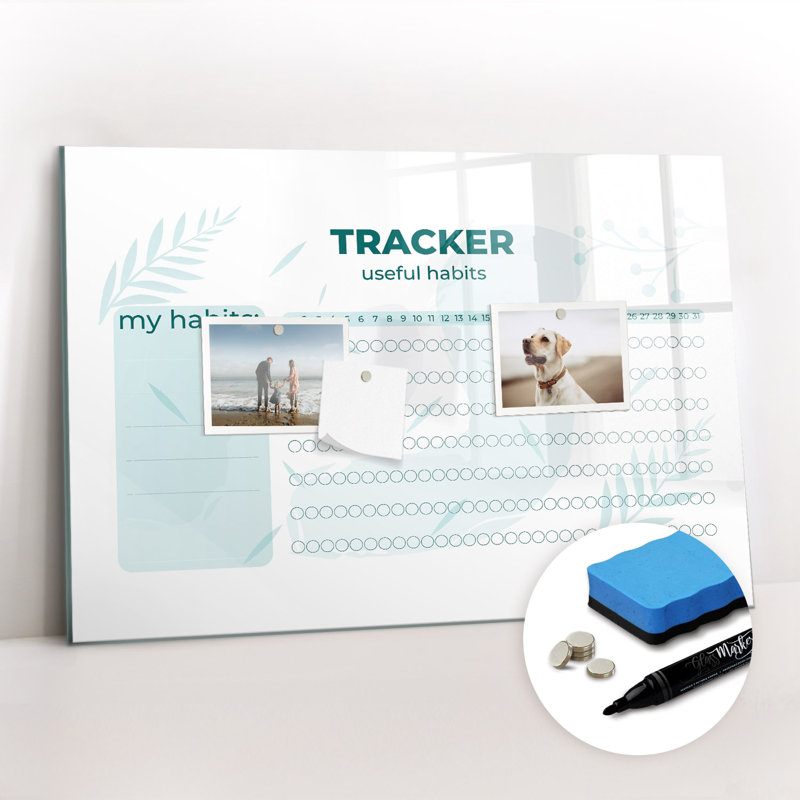 Magnetic Glass Dry Erase Board