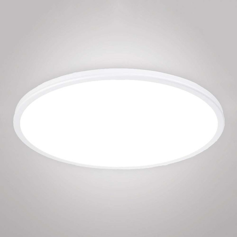 Stanwyck 1 - Light LED Flush Mount, White, 3000K, 0.88" H x 15" W x 15" D