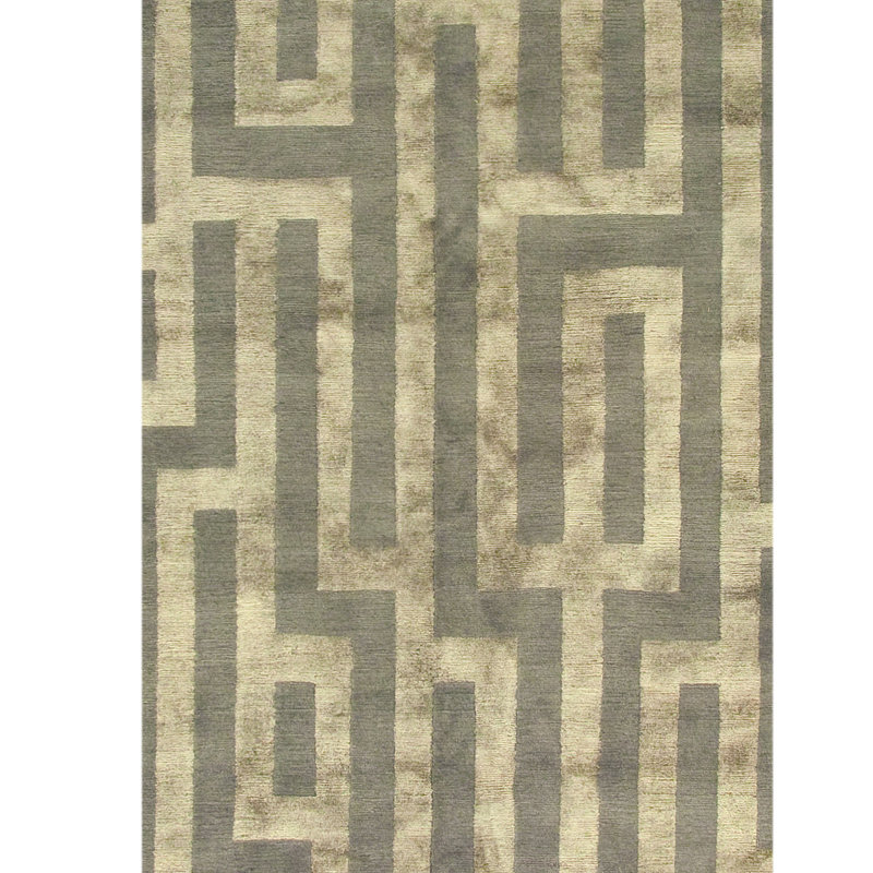 Geometric Area Rug, Rectangle 3' x 5'