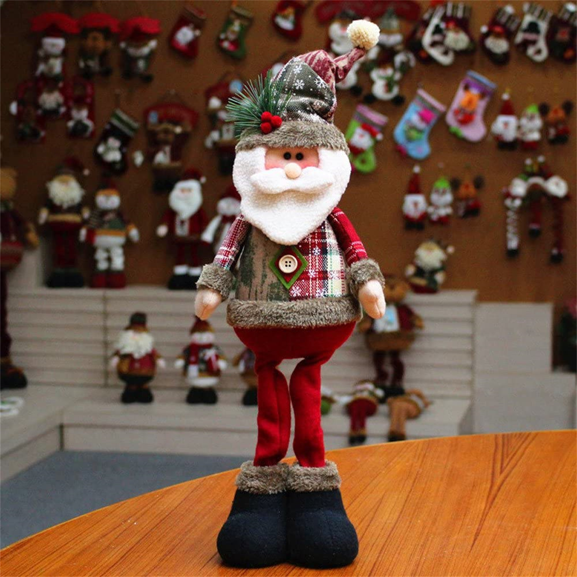 plush santa claus doll