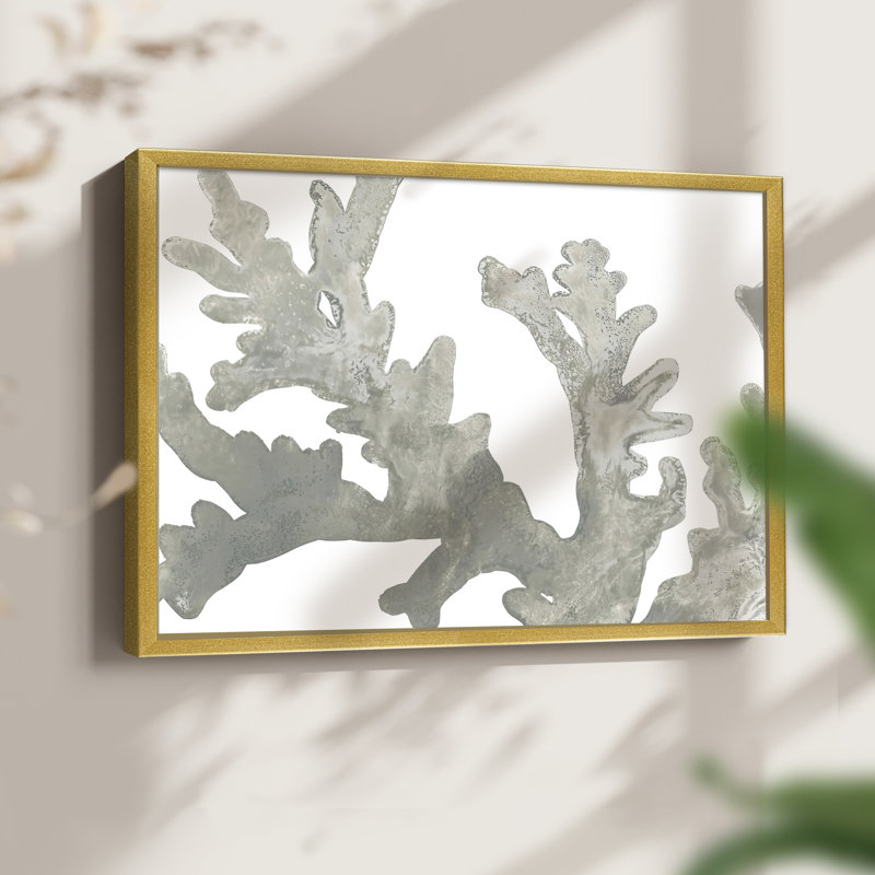 Stone Macro Coral II - Reproduction encadrée - Restickable, H 8 po x l 10 po