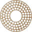 Médaillon de plafond 30 po x 10 7/8 po x P 3/8 po Fink-63411991-63412021