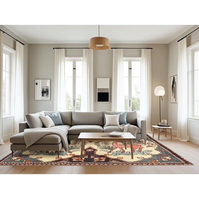 Tapis traditionnel brun / beige