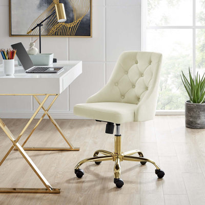 Distinct Tufted Swivel Performance Office Chair