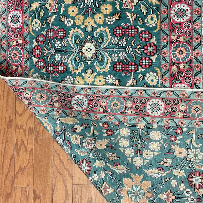 Chemin de table en soie Kashmiri