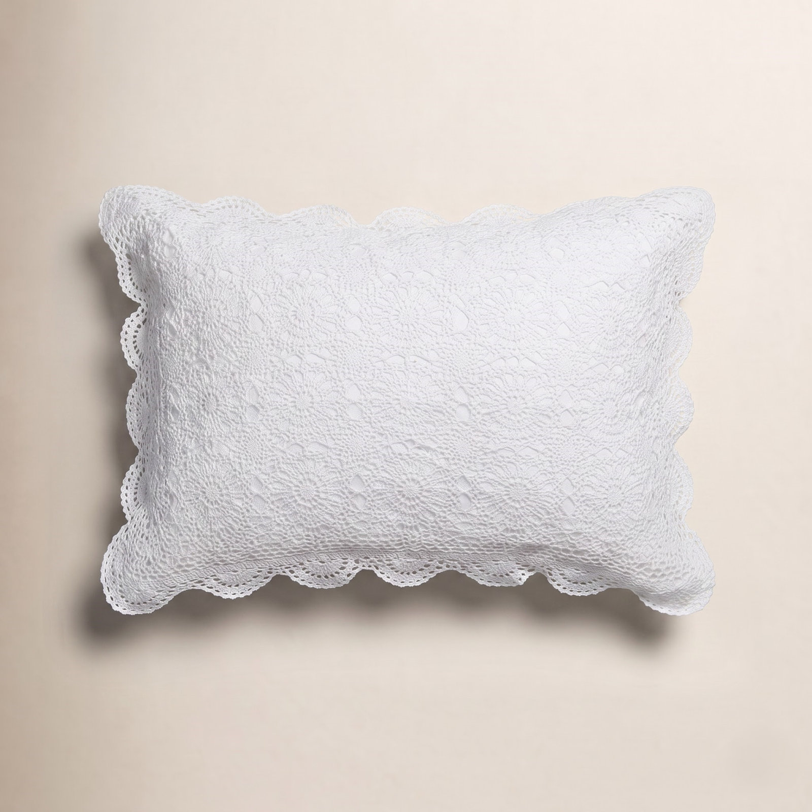 Bendigo Cotton Pillowcase, White