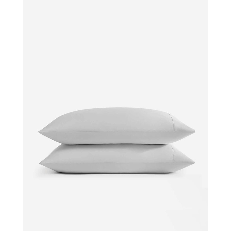 Silky Lyocell Pillowcase Set, Queen Pillowcase Pack, Baritone Blue
