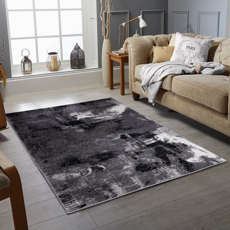 Vanig Abstract Area Rug, Rectangle 80 x 150cm