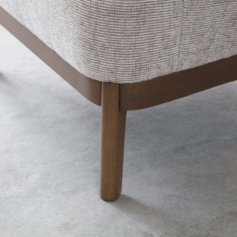 Upholstered Chenille Accent Chair