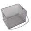 Rectangle Mesh Condiment Utensil Carrier Caddy and Napkin Holder