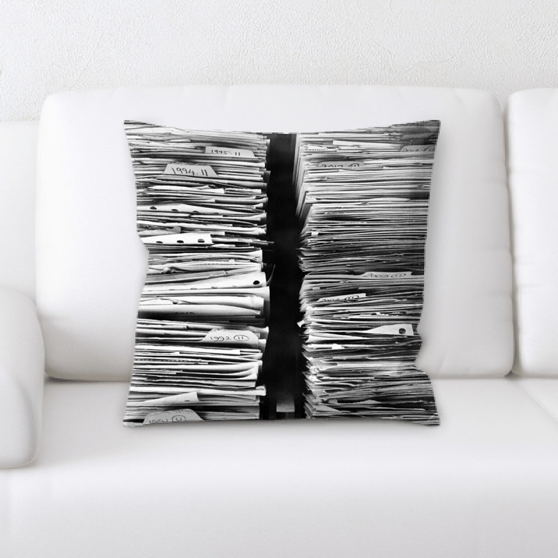 Microsuede Throw Pillow