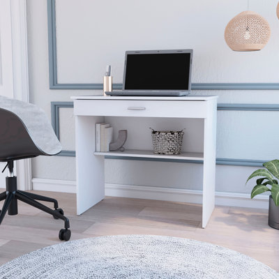 Bureau noir à usage de bureau avec tablette supplémentaire