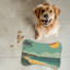 Nostalgic Beach Art - Tapis d'alimentation en forme d'os
