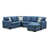Polyester bleu marine