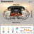 Didula 19.7'' Ceiling Fan with Light Kit