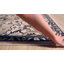Tapis bleu marine / beurre Tonya-33063024