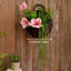 Fleur artificielle murale
