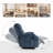 Swivel Rocker Recliner  Massage Chenille Fabric-124582280