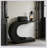 Stylish Hallway Table,Console Table,C-Shaped Accent Table
