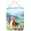 Décoration murale terrier suspendue en gaélique floral mountain