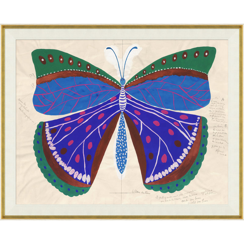 «Butterfly Blue» par Paule Marrot