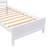 Platform Bed with a Nightstand