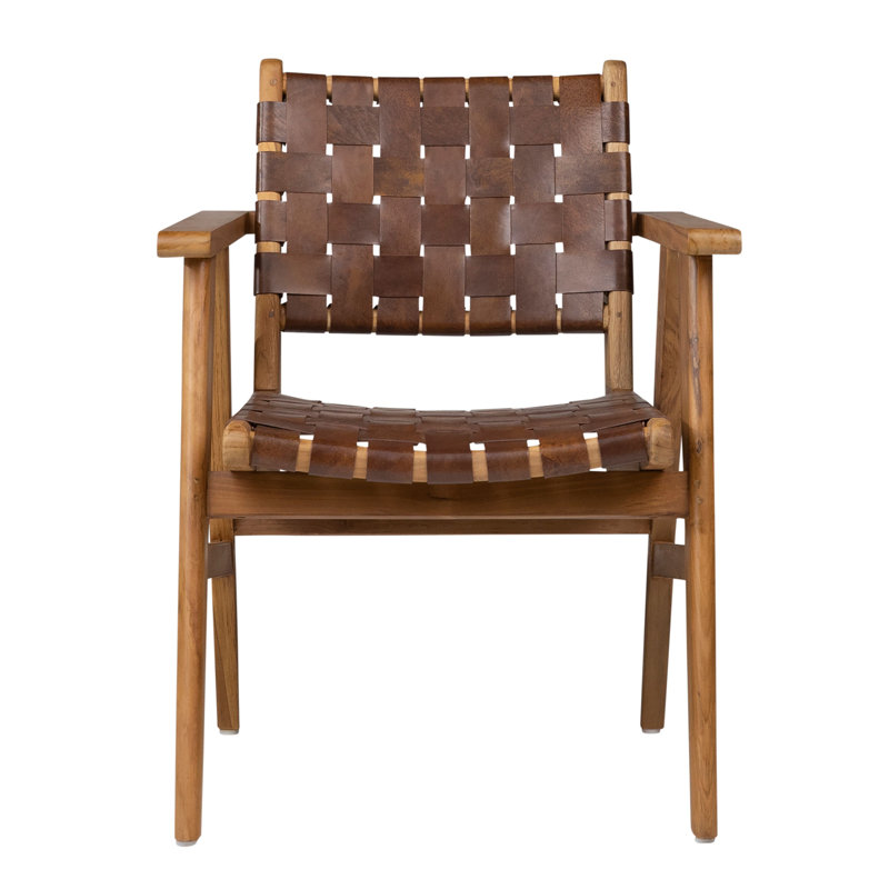 Sutri Teak Upholstered Dining Chair