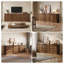 Collection de buffets et de meubles de rangement modulaires Monos 95 po avec tiroirs de rangement (ensemble de 3)-72122503