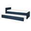 Shannen Upholstered Twill Bed-1047114454