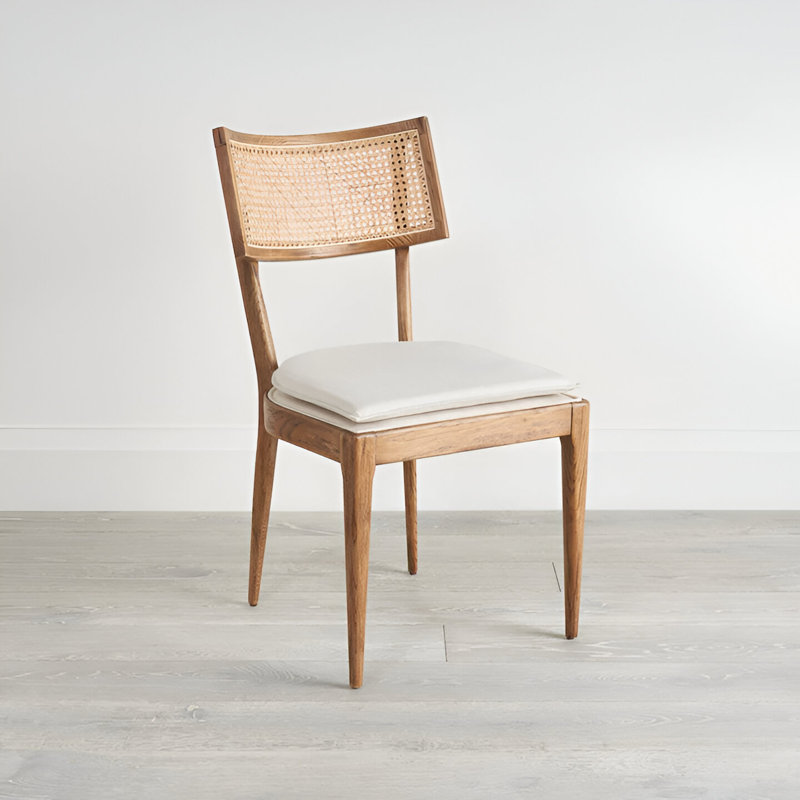 Tina Cane Dining Chair Walnut, Brown