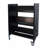 Doublesided Metal Book Cart Library Cart 200 Lbs Capacity 30" W x 15.4 D x 44" H