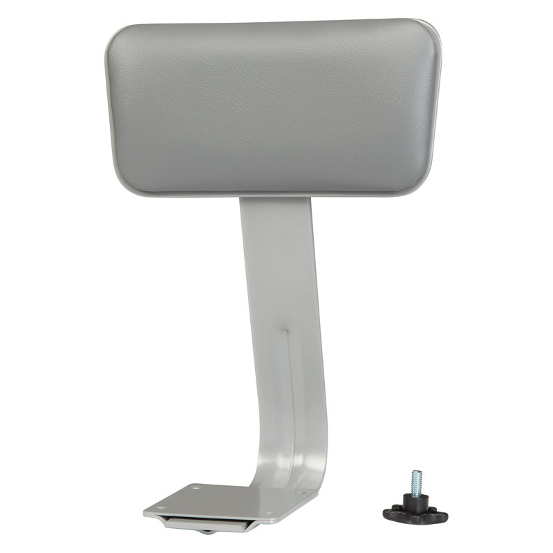 6500 Series Backed Adjustable Height Ergonomic Lab Stool with Footring