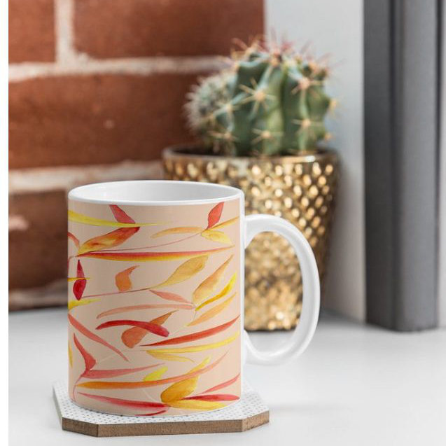 Grande tasse à café automne