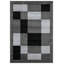 Havana Geometric Dark Grey Large Rugs – Modern Living Room Carpet, Bedroom & Hallway Runner | Soft, Non-Shedding, Stain Resistant Floor Mat-1295265676