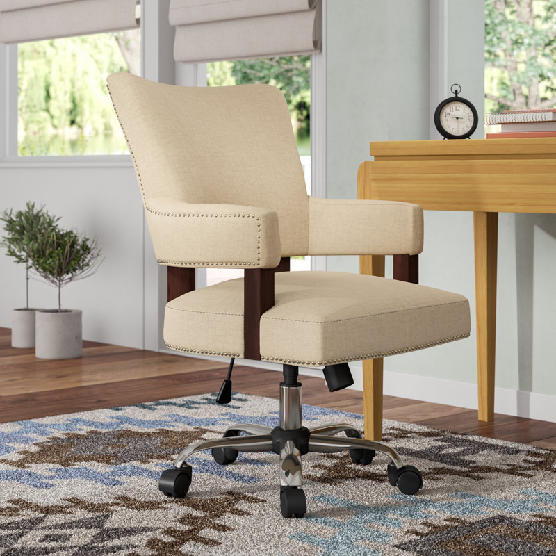 Chaise de bureau Agapi, Blé