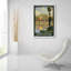 «Chateau D'Amboise» par Vintage Posters, art mural en verre acrylique, 24 po x 36 po