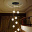 Luminaire suspendu pour escalier en grappe Earlyn Glode Cluster (ampoules incluses)-1920088448-1934332871